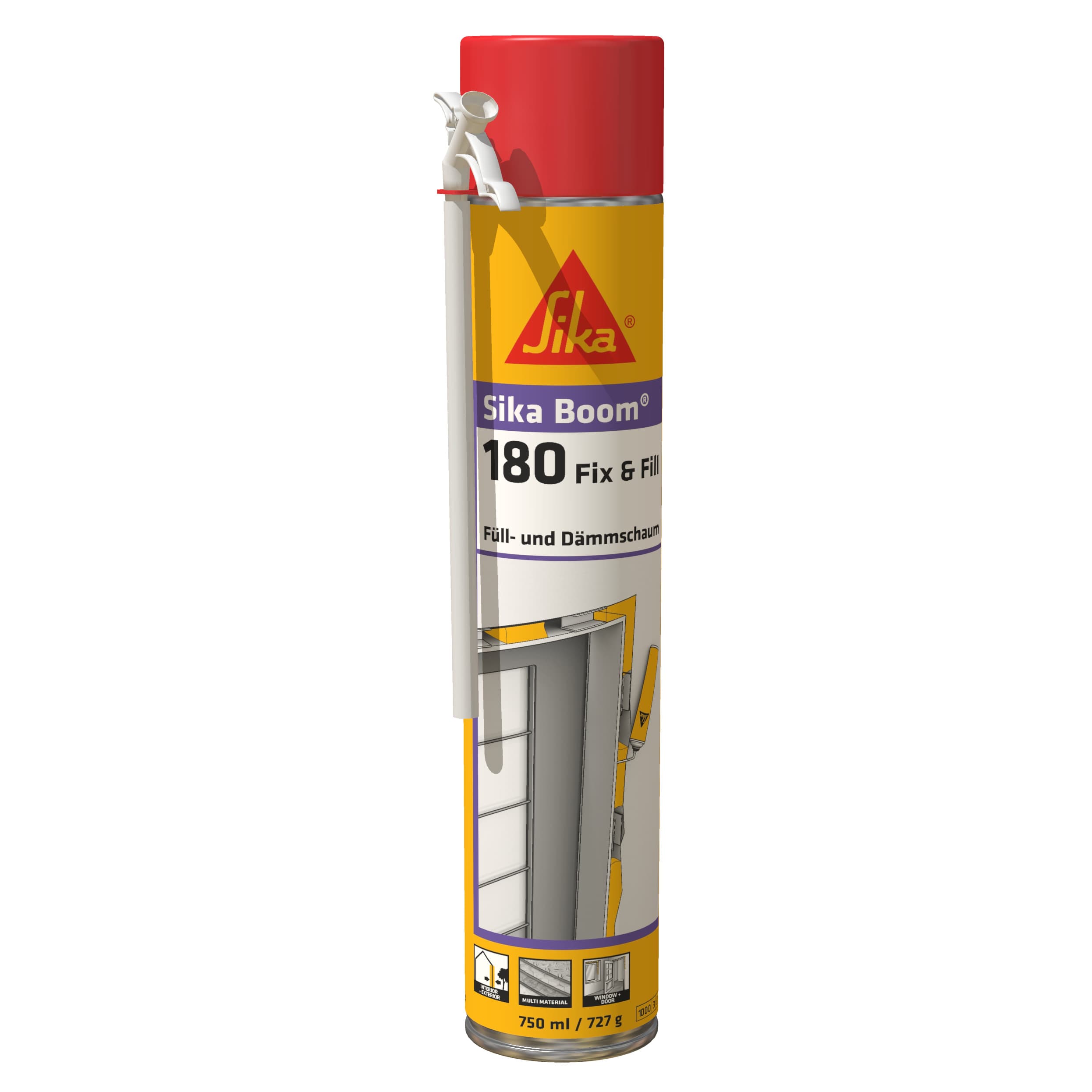 Ръчна пяна Сика Бум 180 Fix & Fill 750 мл