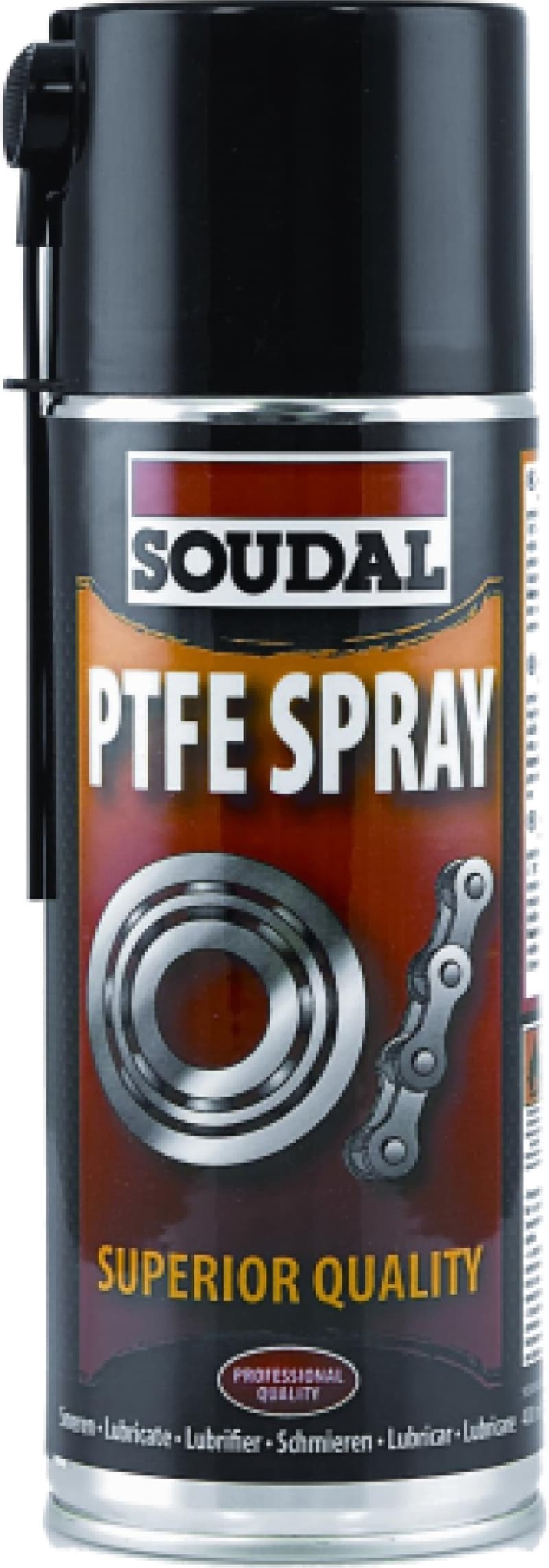 Тефлонов спрей PTFE Soudal 400мл
