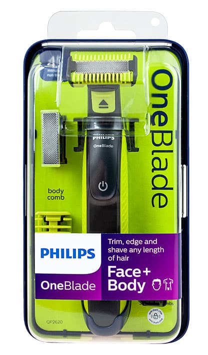 Уред за подстригване на лице и тяло Philips OneBlade QP 2620