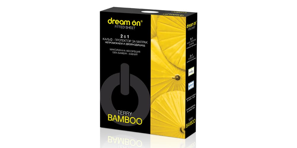 Непромокаем протектор за матрак Dream on Terry bamboo 160х200см