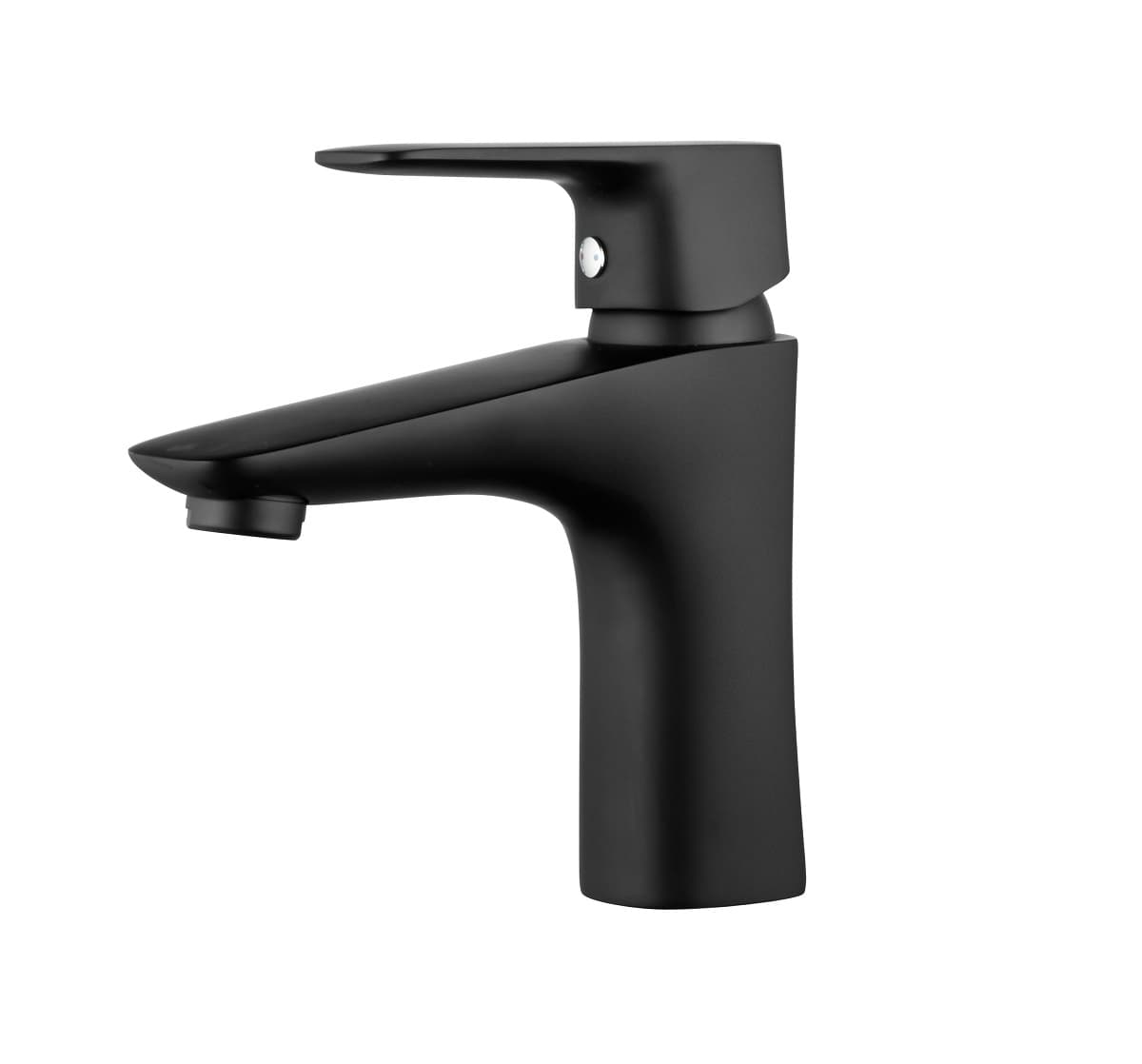 Едноръкохватков смесител за умивалник Cascada Life Black