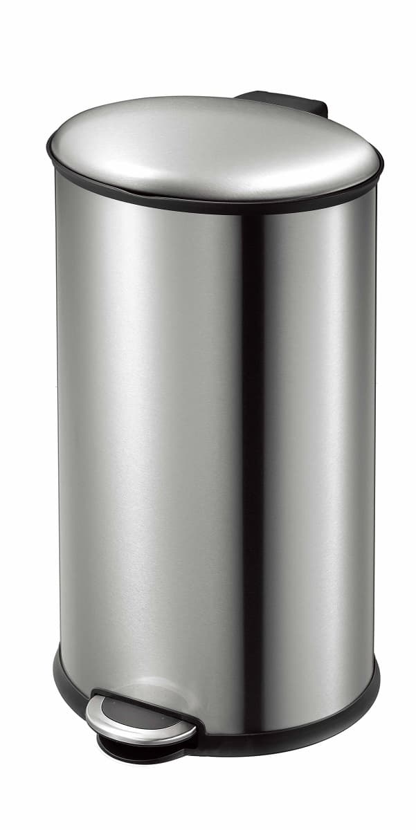 Кош за боклук с педал Ellipse Step Bin 30л драскан хром