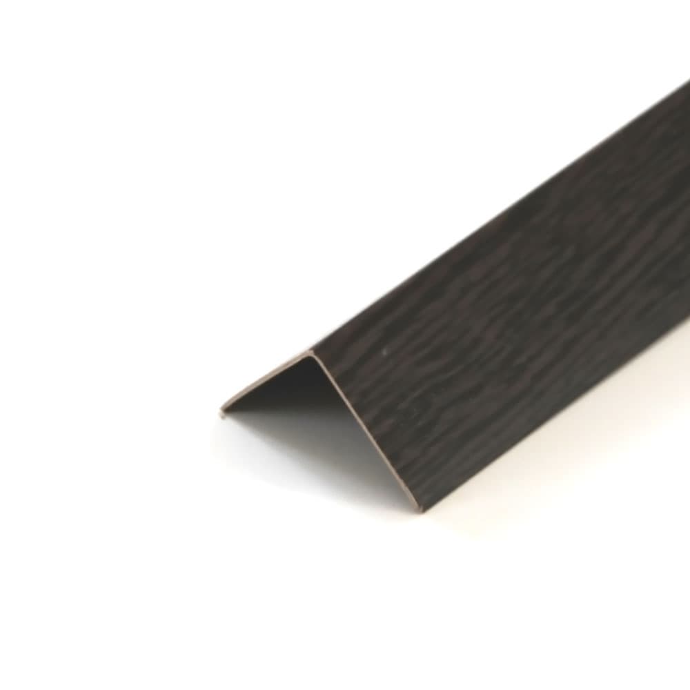 PVC V-профил Ideal 20х20mm 2.7m / 301 венге