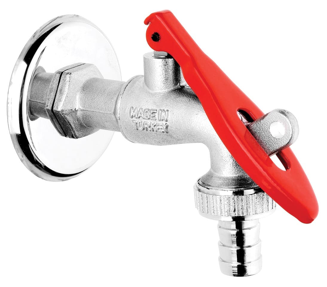 Месингова сферична канела със заключване Topsan Secret 1/2''