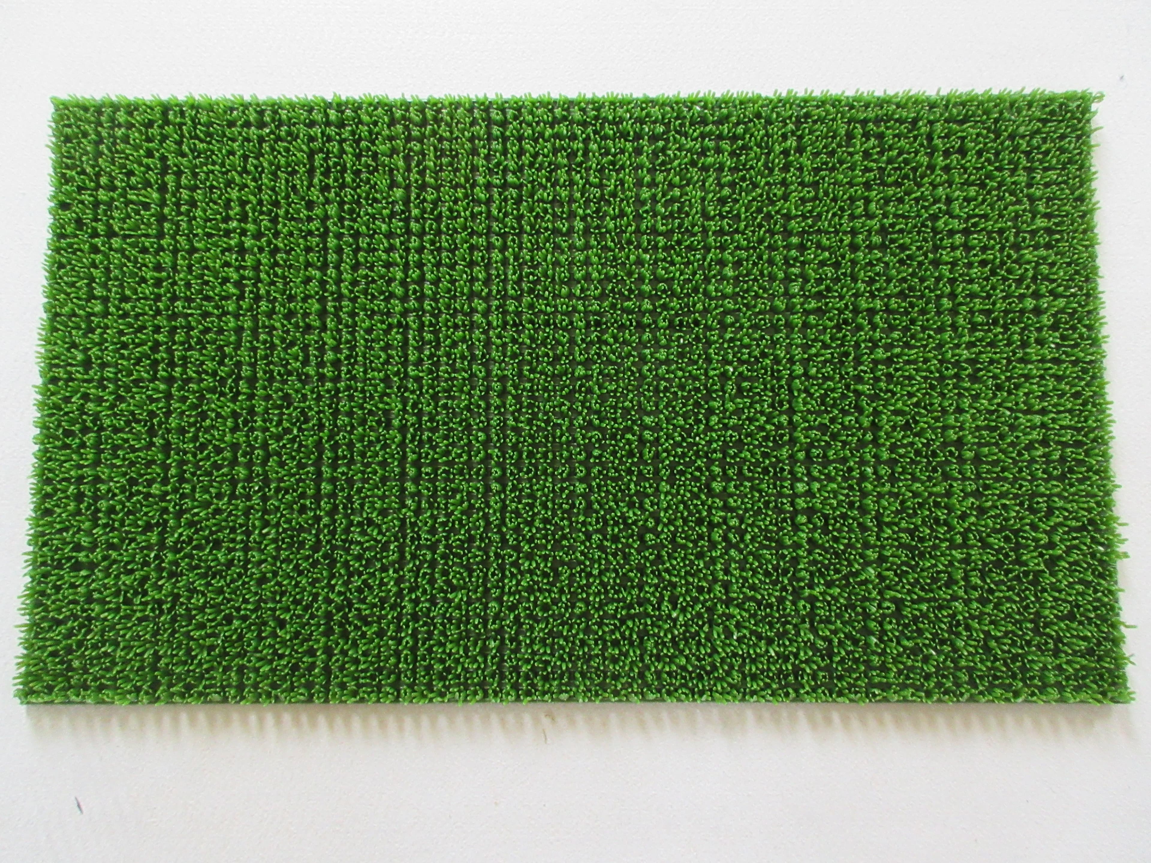 PVC изтривалка Turf Mat зелена 40х70см