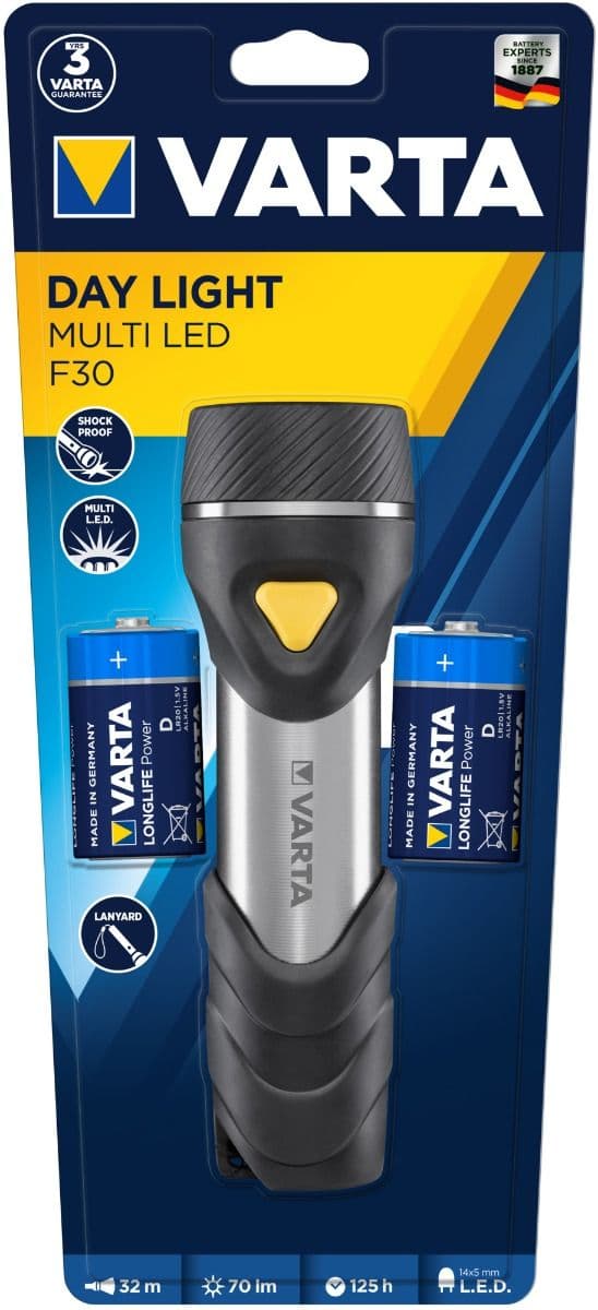 Фенер Varta 17612 Day Light Multi LED F30 2D