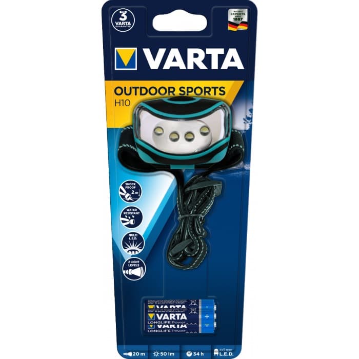 Челник Varta 16630 Outdoor sports H10 3AAA