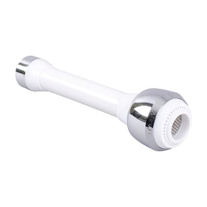 Водоспестяващ аератор Siroflex Sirius 2508/S 14см бял F22x1-M24x1