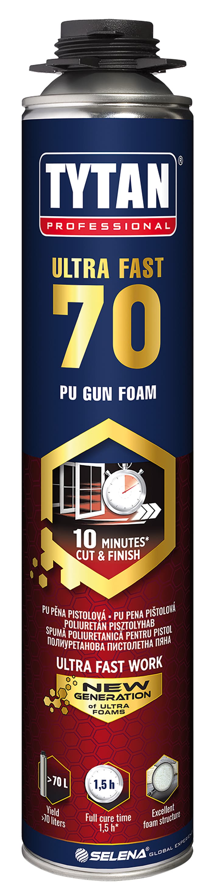 Бърза монтажна пяна Tytan Professional Ultra Fast 70