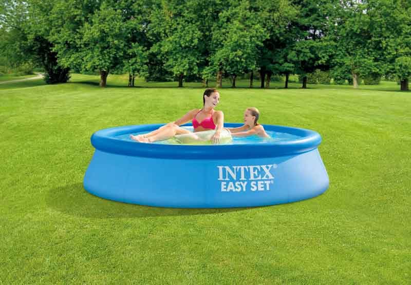 Надуваем басейн с помпа и филтър INTEX 28108NP / 244х61см   