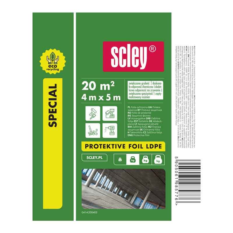 Покривно фолио регранулат Scley 4х5м / 20 микрона