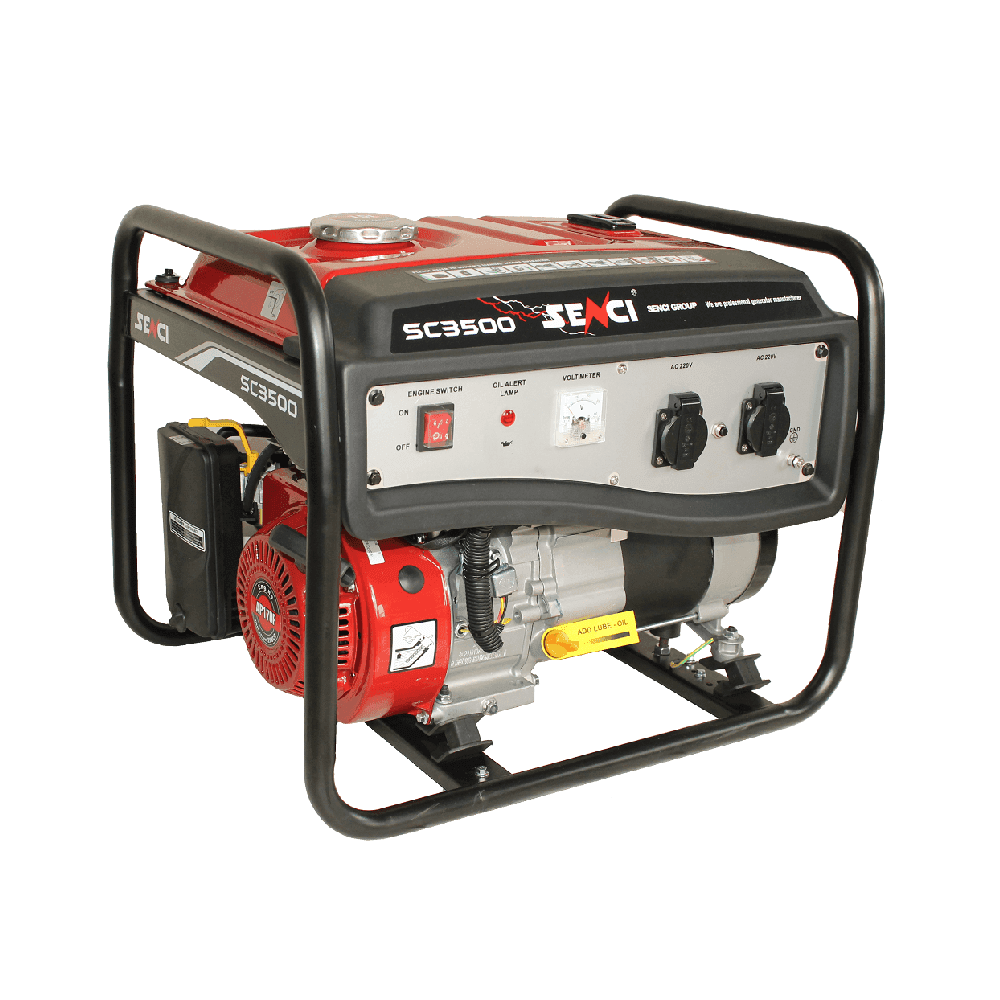 Бензинов генератор Senci SC3500 LITE 3kW 