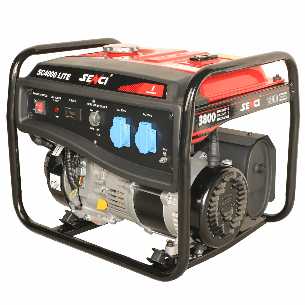 Бензинов генератор Senci SC4000 LITE 3.8kW