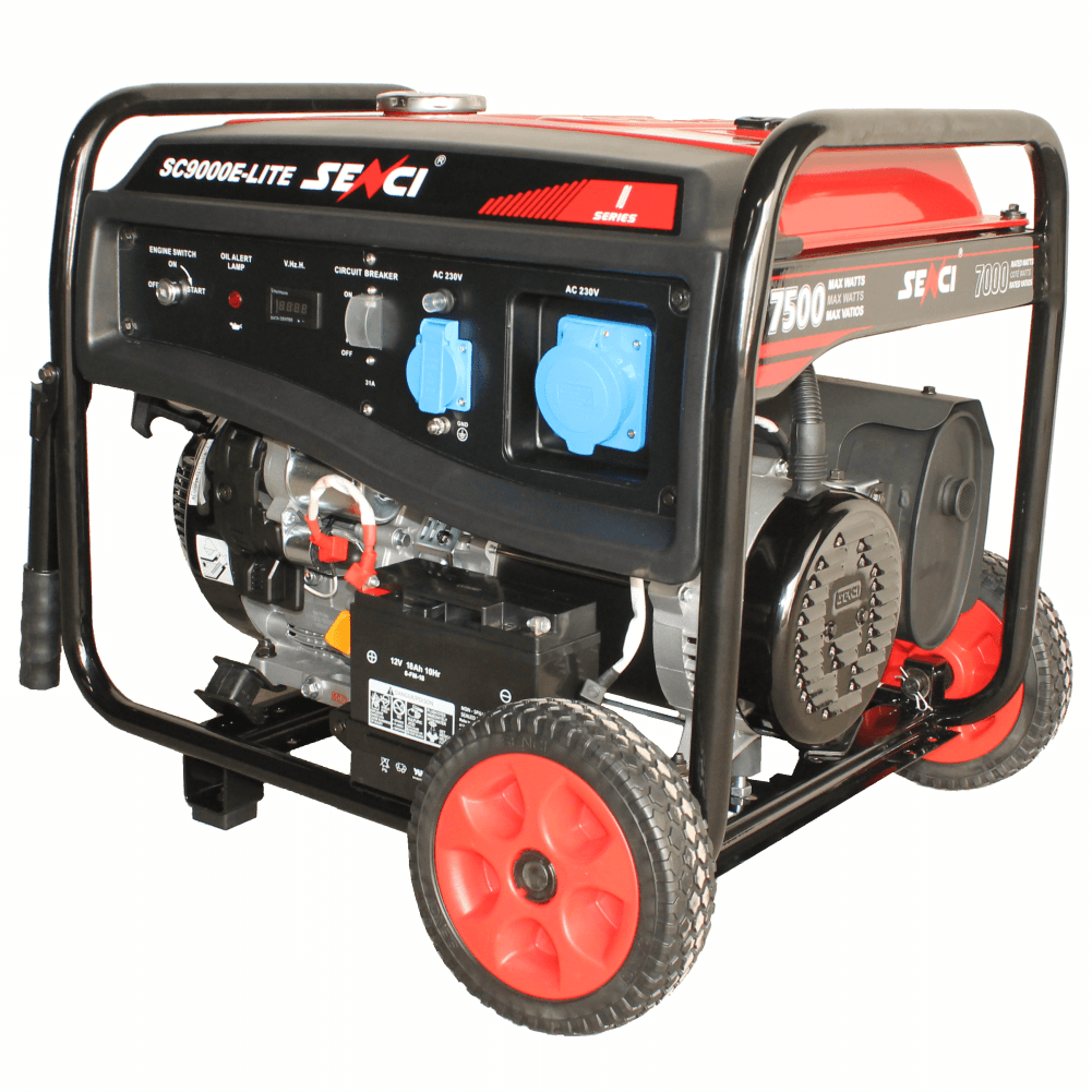 Бензинов генератор Senci SC9000E-LITE 7.5kW