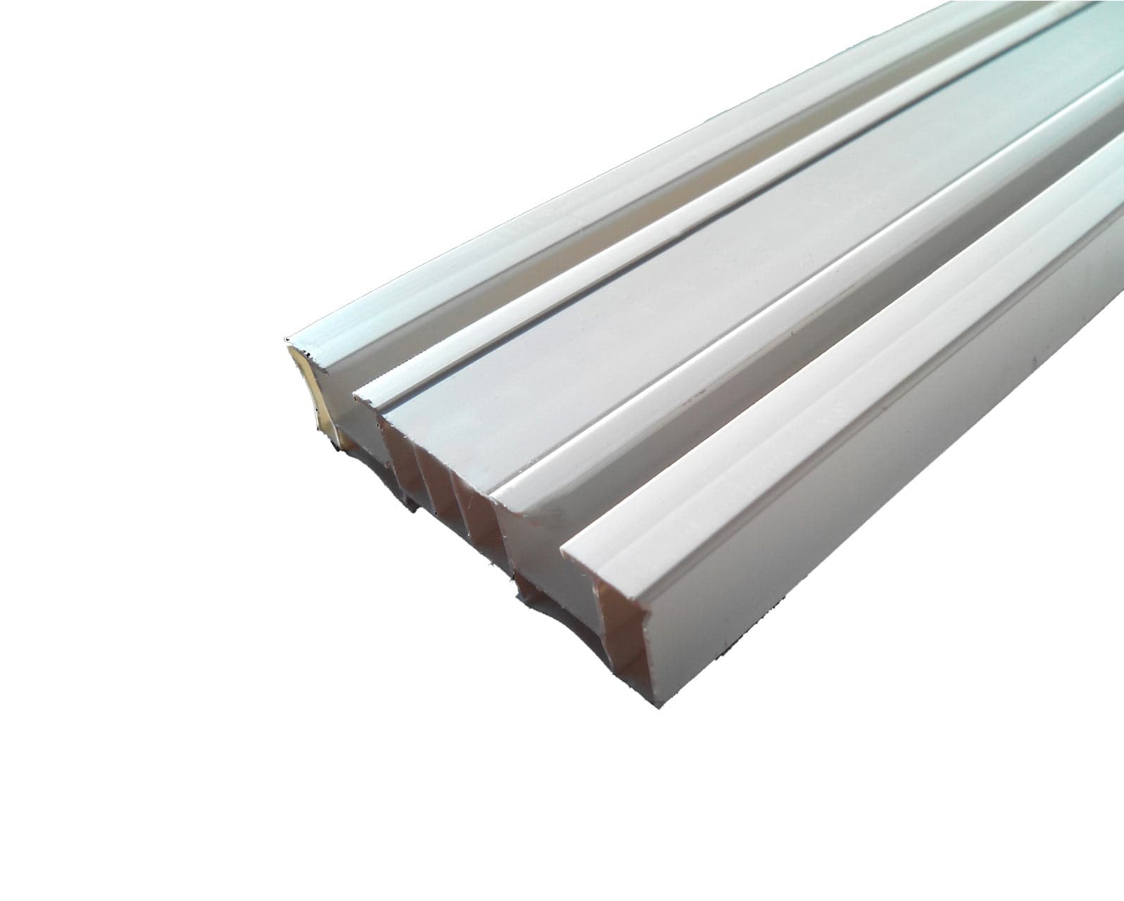 Двуканален PVC корниз 3.5м бял 