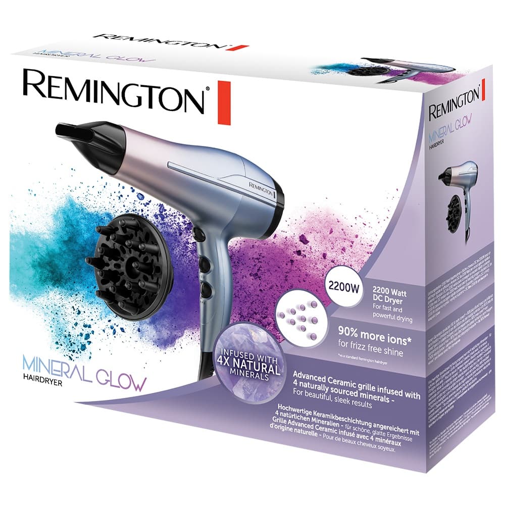 Сешоар Remington D5408 Mineral Glow 2200W