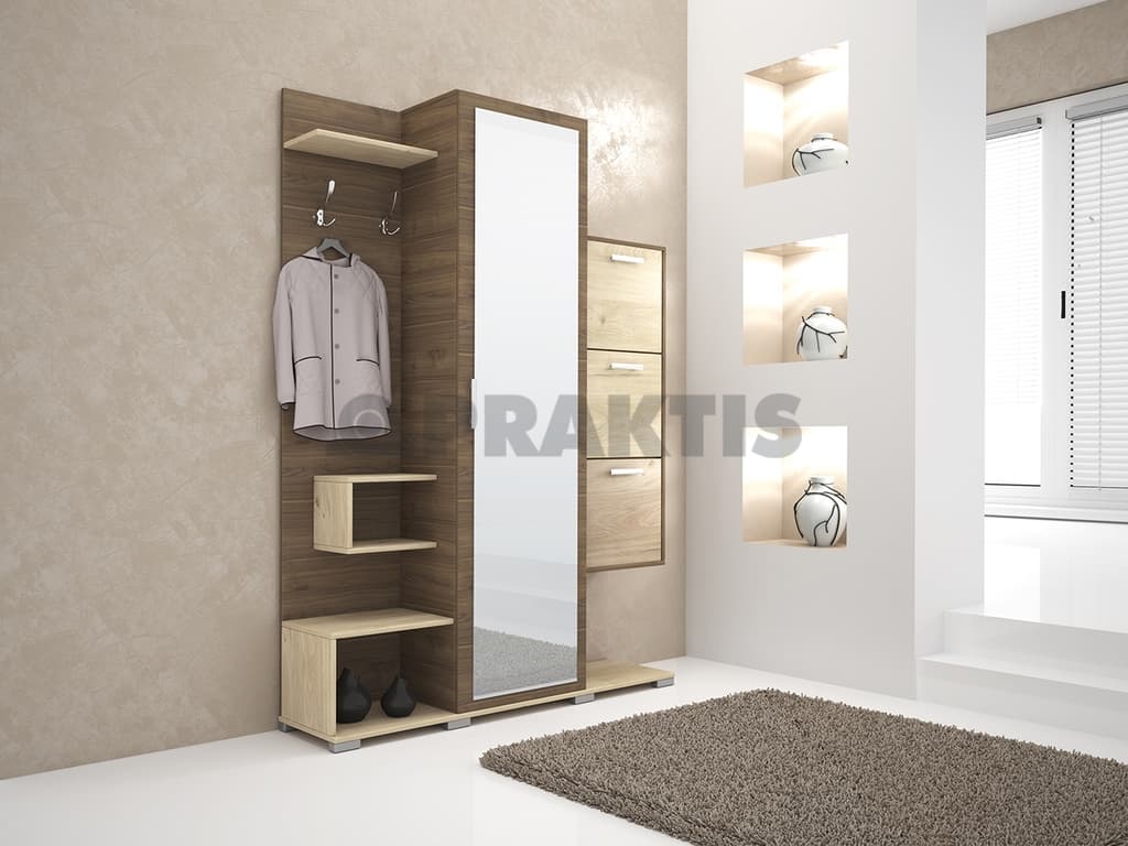 Портманто City 4038 орех адмирал / кестен вирджиния