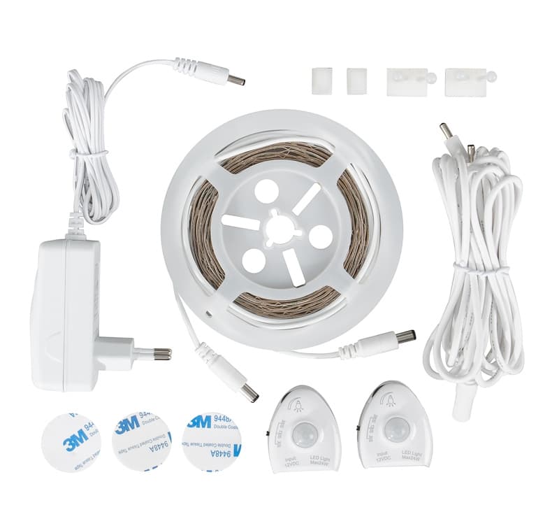LED осветление за легло със сензор двустранен UltraLux 3W/m 4000K 