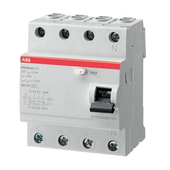 Дефектнотокова защита FH204 AC-63/0.03