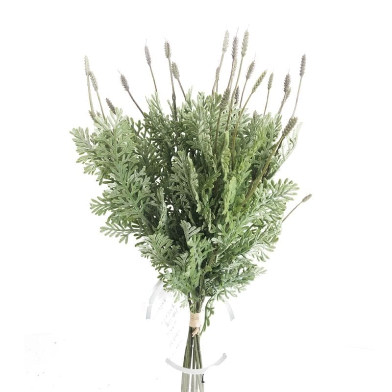 Изкуствено цвете стрък Ароматни листа My Garden KD5944 / 53 см