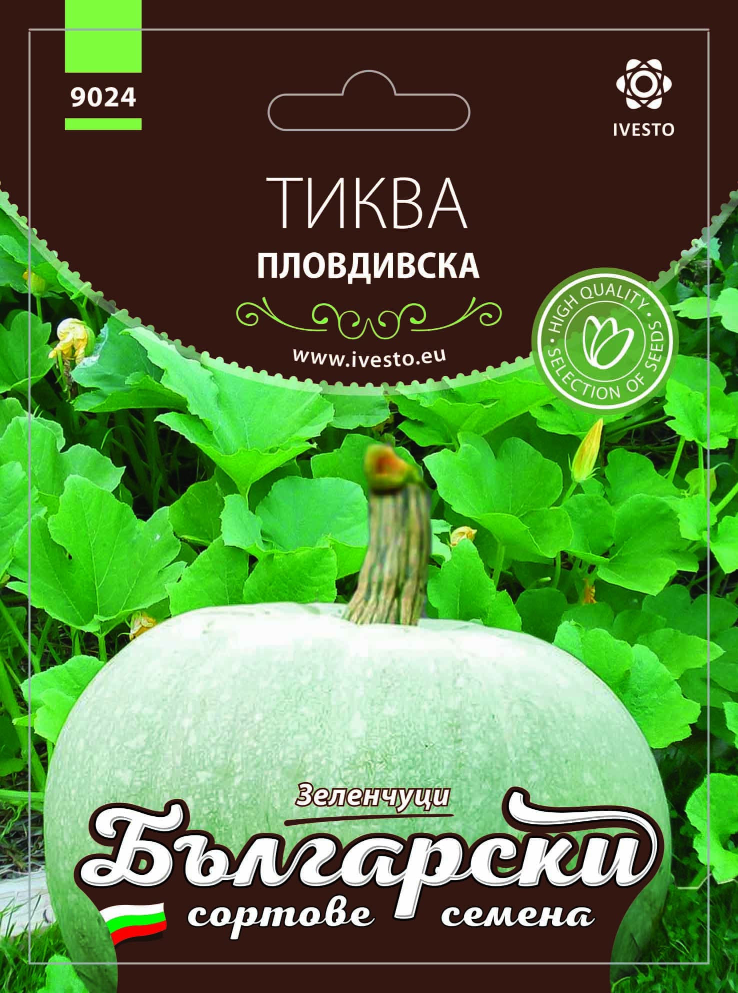 Семена за зеленчуци Тиква Пловдивска Български сортове семена 