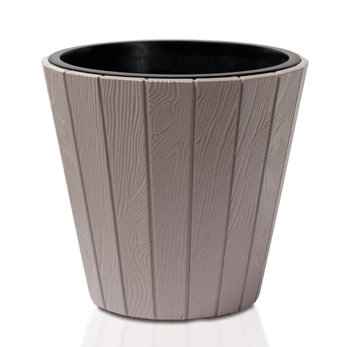 Кашпа Woode 35x35x33см мока