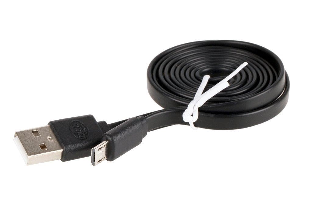 Кабел микро USB Alca 1м черен