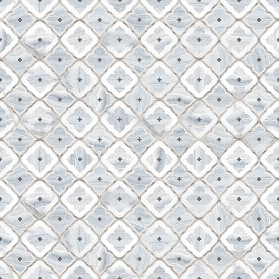 Глазиран гранитогрес Blumarine Pattern Satin G1 / 42x42 см