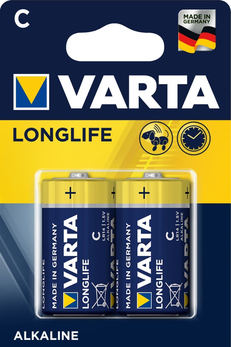 Батерии Varta Longlife 4114 C / 2 броя