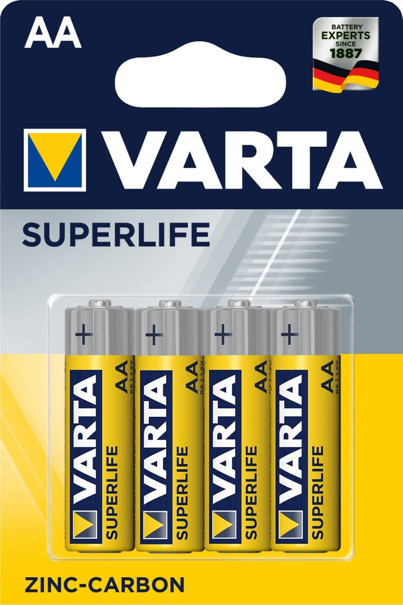Батерии Varta Superlife 2006 AA / 4 броя