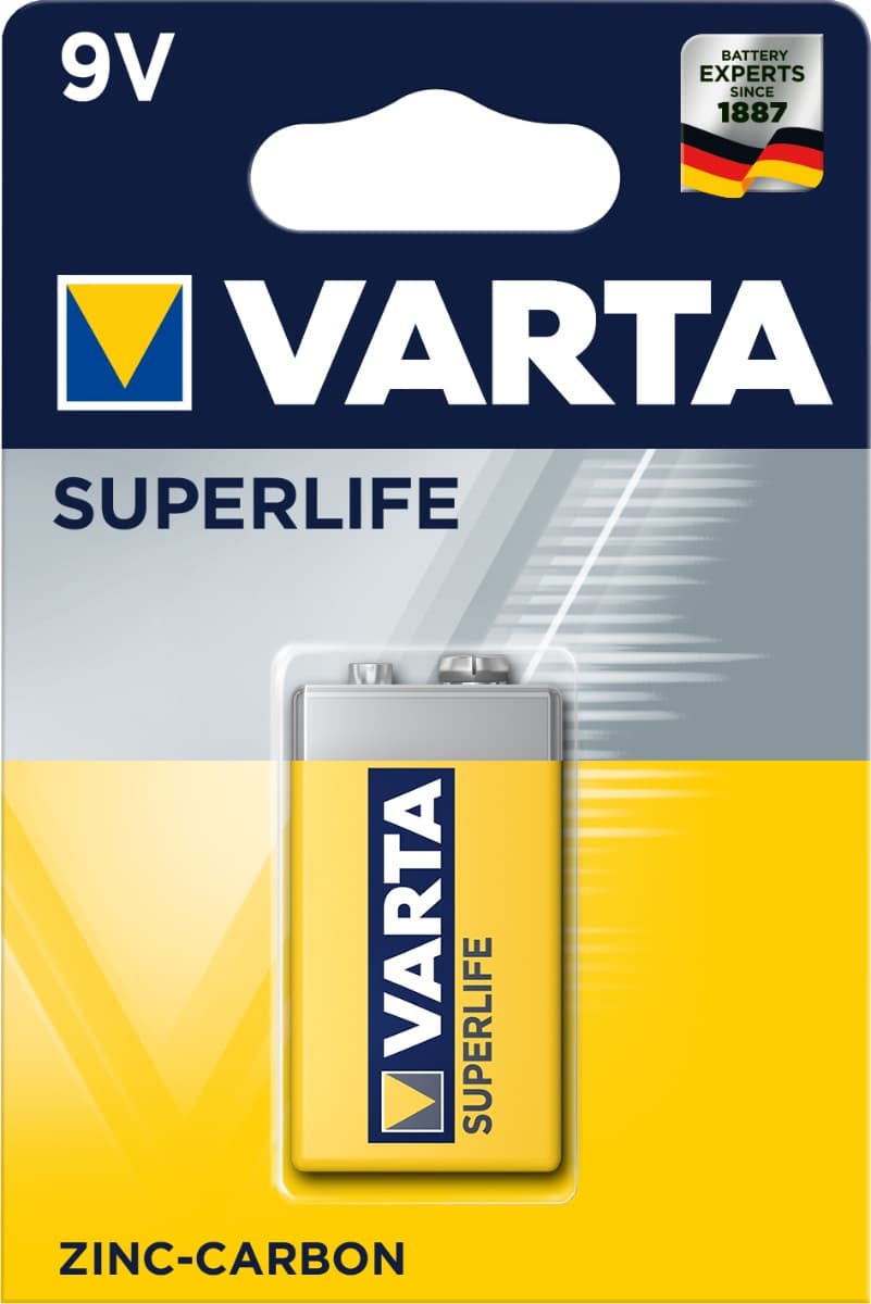 Батерии Varta Superlife 2022 9V / 1 брой