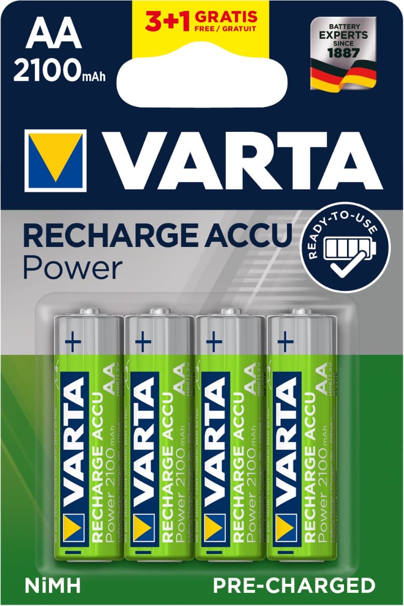 Батерии Varta 56706 Ready2Use AA 2100mAh 4 броя
