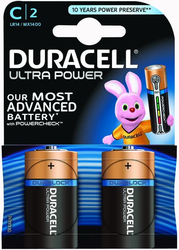 Батерия Duracell Ultra MX1400 C 2 броя