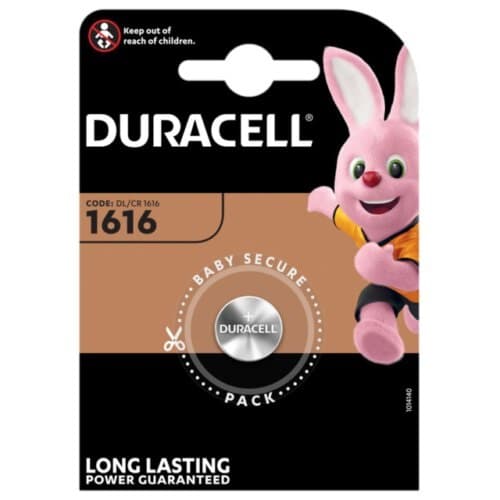 Батерия Duracell Lithium DL1616 / 1 брой