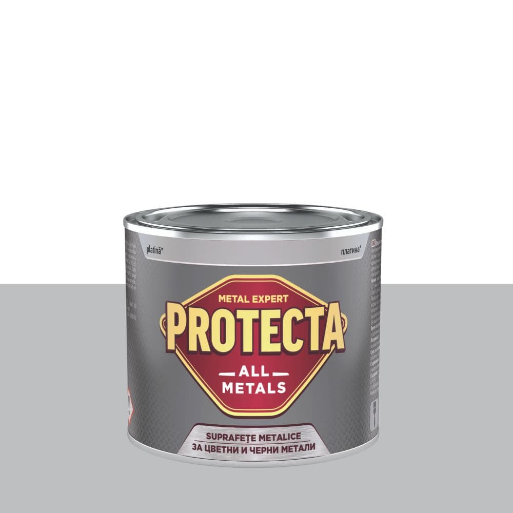 Боя за метал 3в1 Protecta All Metals платина 500мл