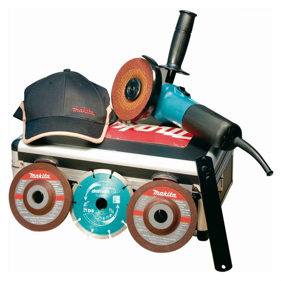 Ъглошлайф Makita GA5030RSP3 в куфар с 3 диска / 125мм 720W