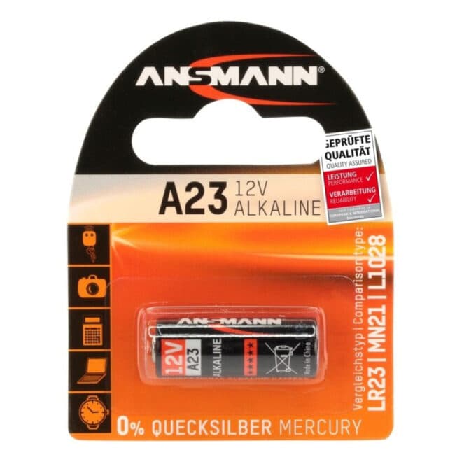 Специална алкална батерия Ansmann 23A / 12V / 1 брой