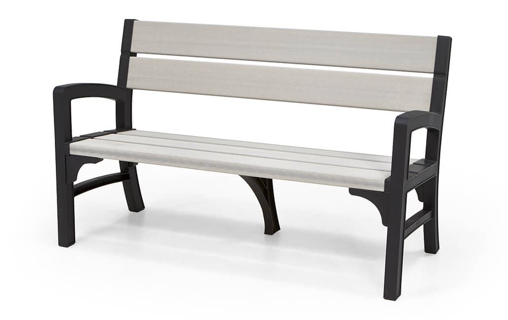 Градинска 3-местна пейка Montero 233158 / 150х62х89,5см 