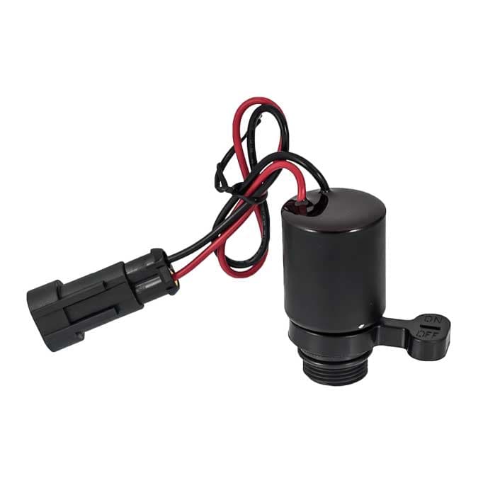 Соленоид с адаптор и лостче за ръчно отваряне Rain 9V