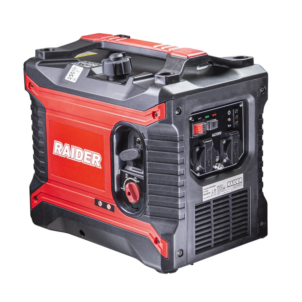 Бензинов генератор за ток Raider RD-GG10 инверторен 2500W 4л