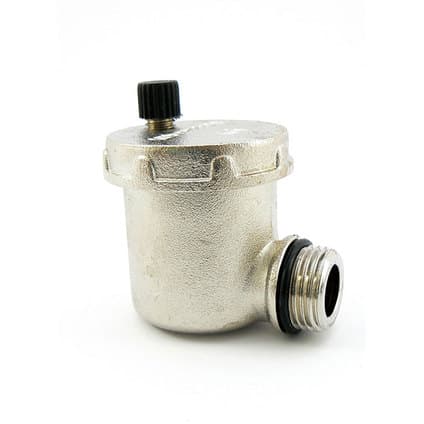 Автоматичен ъглов обезвъздушител TMS никелиран 1/2''
