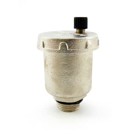 Автоматичен прав обезвъздушител TMS никелиран 1/2''