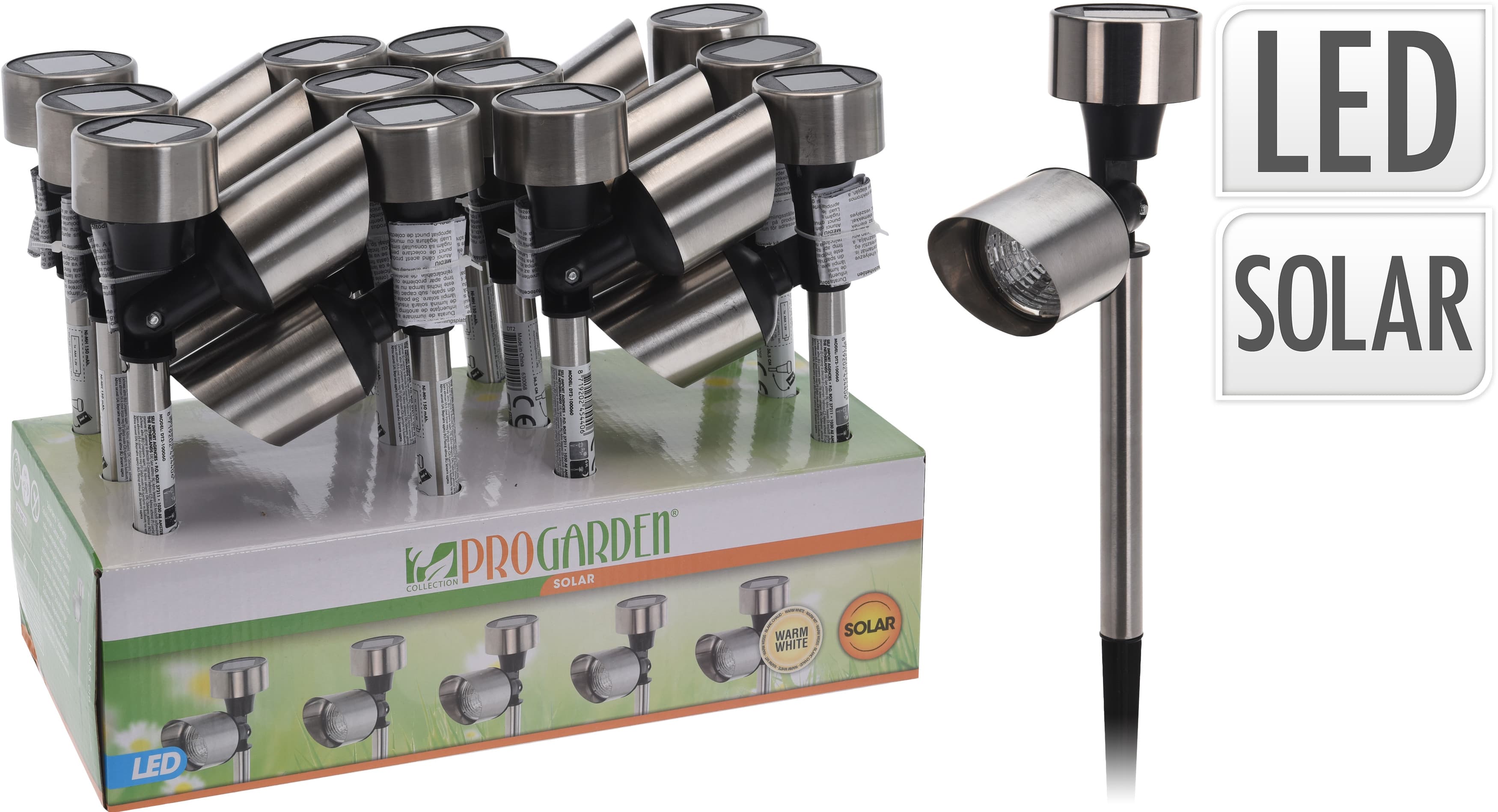 Соларна LED лампа Mini Spot DX9300580 / 26см