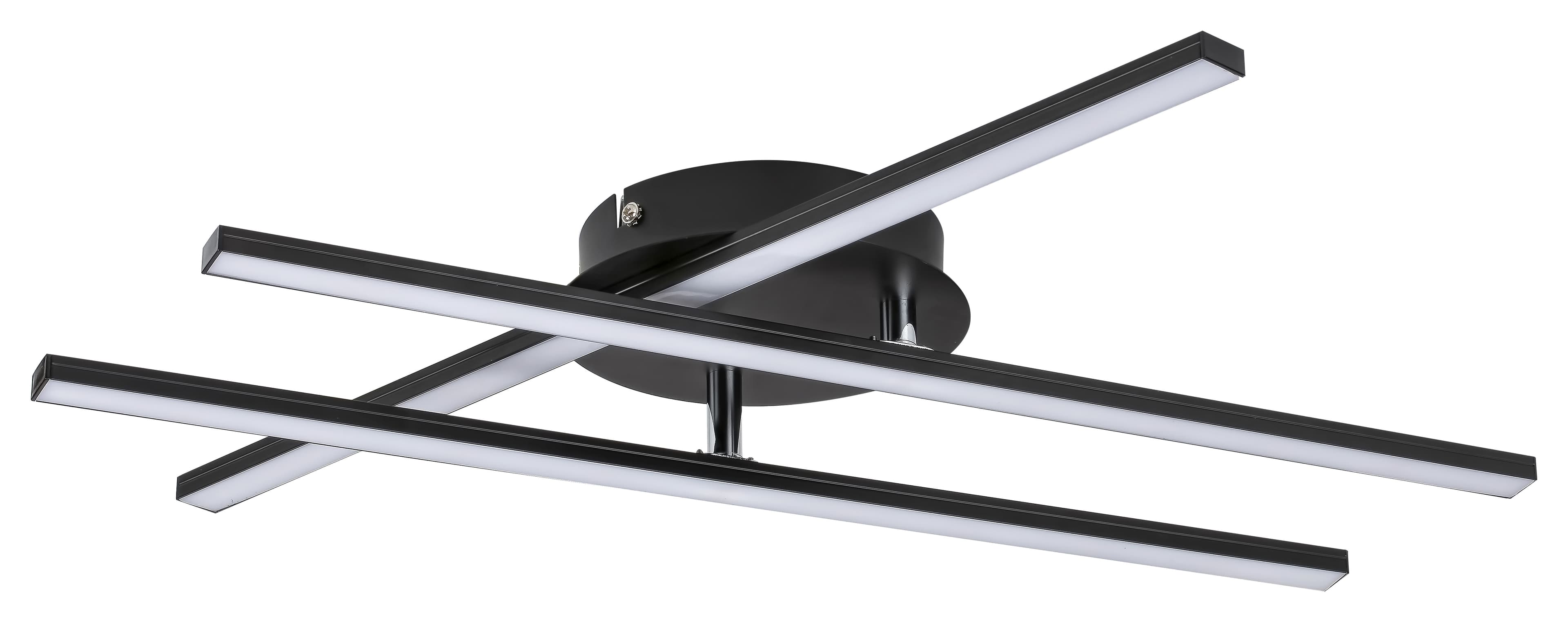 Плафон Rabalux Svetlana LED 25W мат-черен