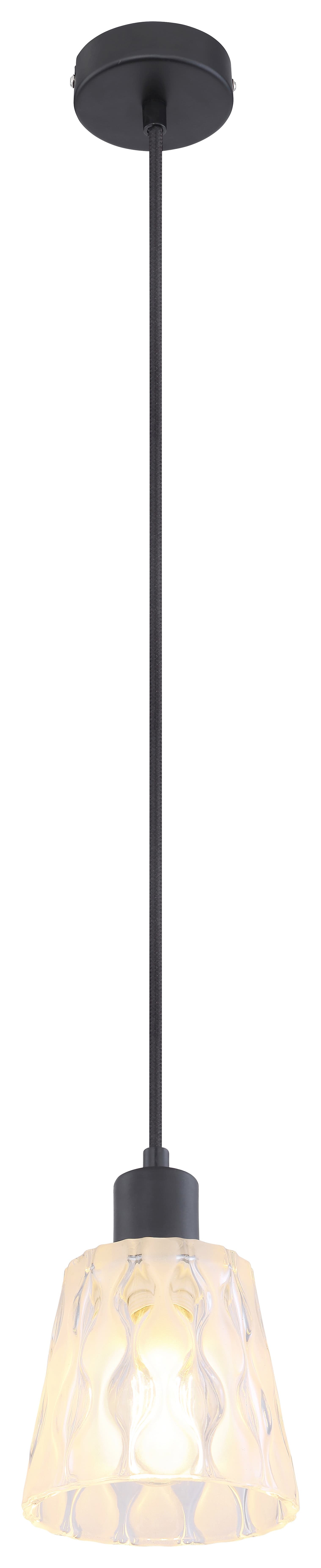 Пендел Rabalux Jarina E27 1x40W черен
