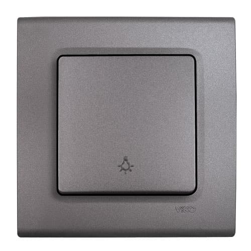 Стълбищен бутонен ключ Linnera Life Viko by Panasonic сив