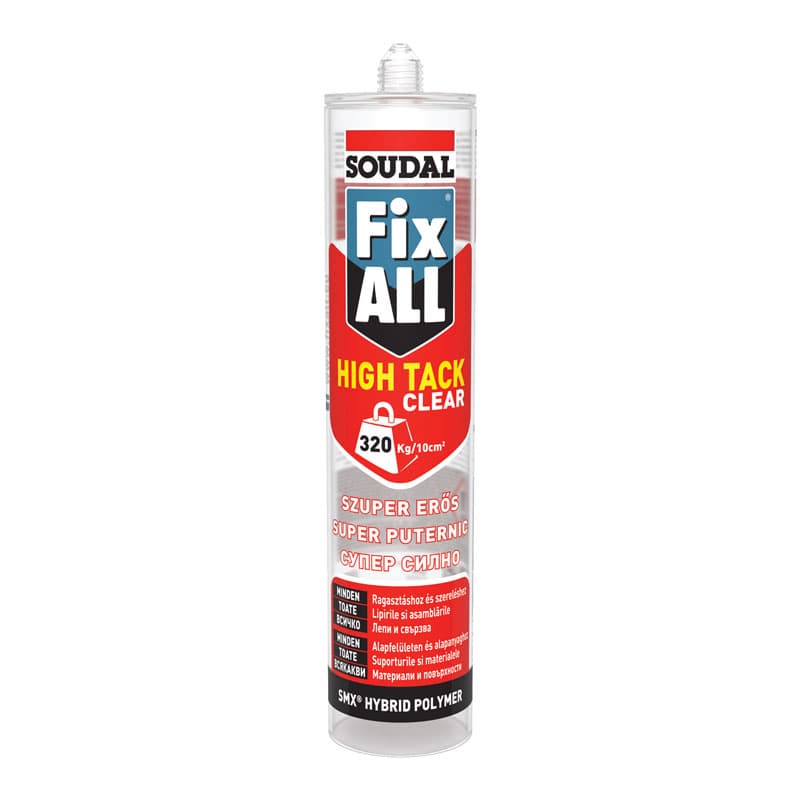 Монтажно лепило Soudal Fix ALL High Tack 290мл