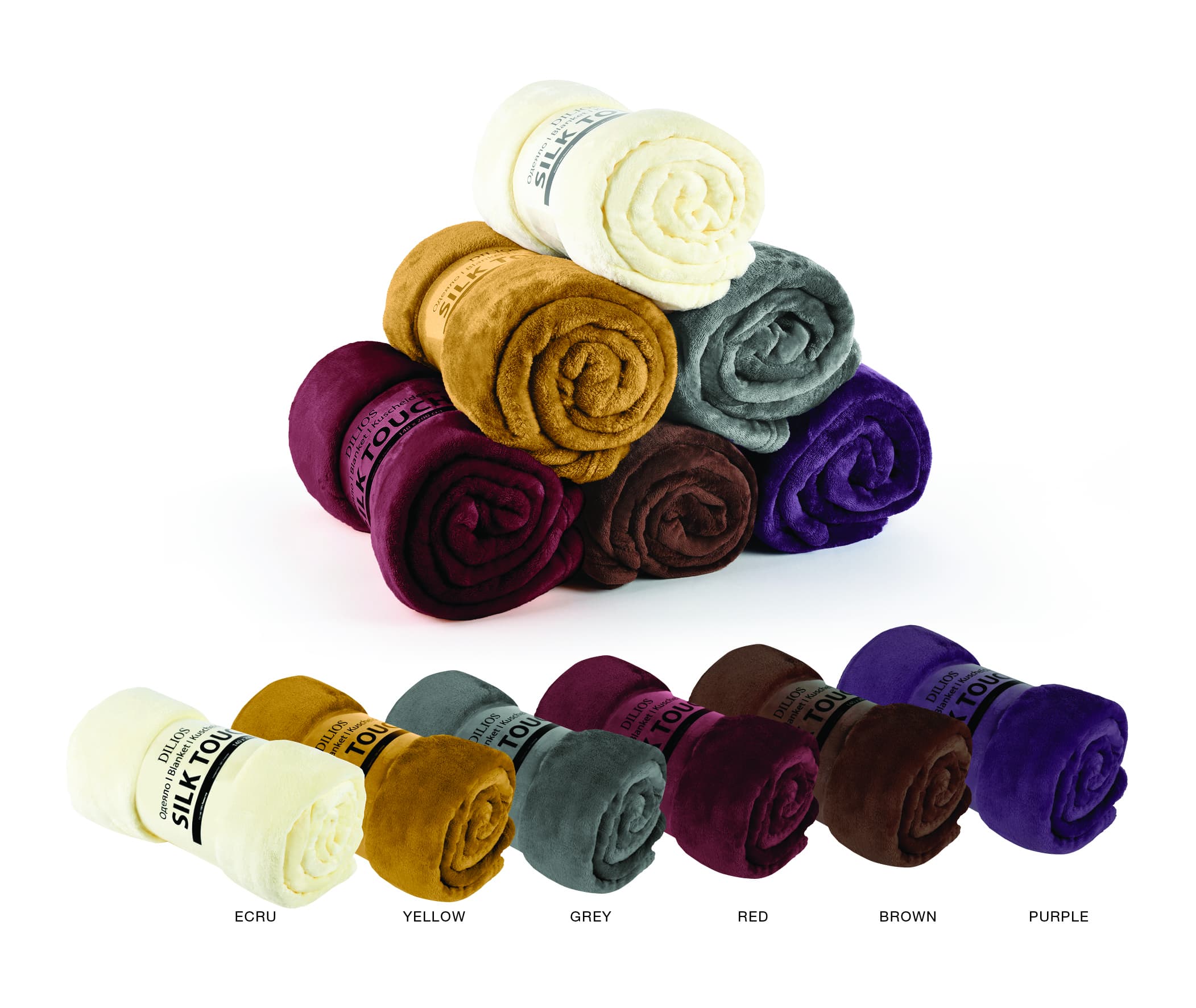 Одеяло Silk Touch 130/170см червено