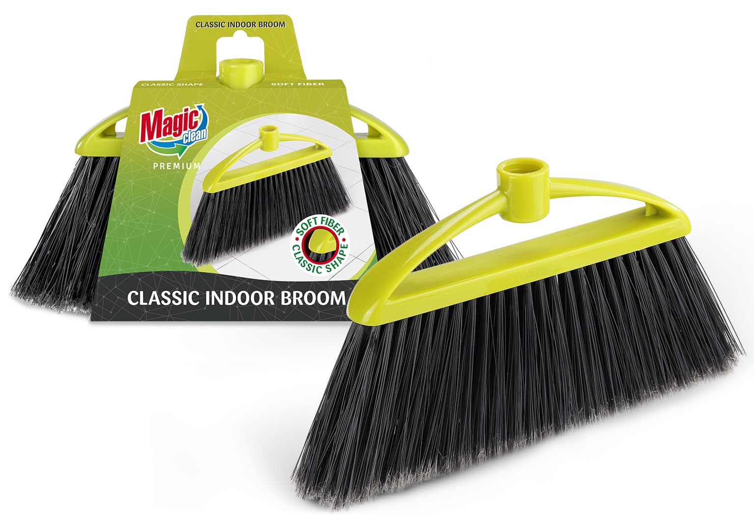 Четка Magic clean premium конус резба