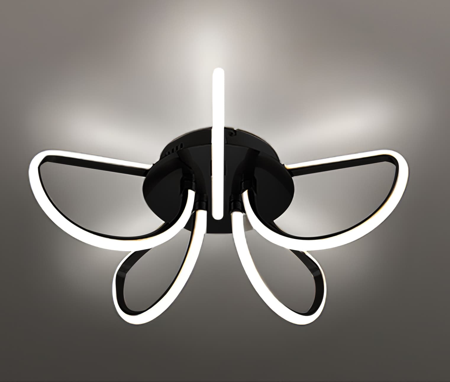 LED осветително тяло Ziel Lighting SE-C80373-5 Black